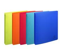 Classeur 4 anneaux 30mm polypropylene 12/10e linicolor - a4 maxi
