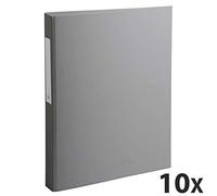 Classeur Remborde Polypropylene 2 Anneaux Ronds de 25mm Sur Troisième de Couver