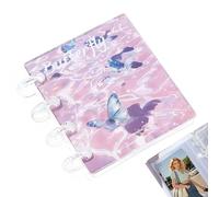 Classeurs - Classeur De Collection D’Autocollants Transparent Avec 20 Pages | Organiseur Pour Stickers, Cartes, Tickets Et Accessoires - Professionnels Gestionnaires École Réunions