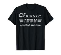 Classic 1956 Auto d'epoca 70° compleanno Maglietta