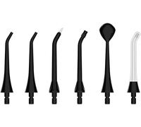 Classic Accessori per ugelli per getto per la testa del filo interdentale a batteria a batteria, adatto per TH2D4 Irrigator orale, Nero