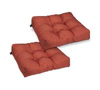 Classic Accessories 62-120-011702-2PK - Cuscino per sedia da patio, impermeabile, 48 x 48 x 12,7 cm, confezione da 2
