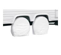 Classic Accessories 76270 Copriruota per camper, coppia, bianco, diametro ruota 40"" - 42""