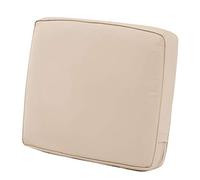 Classic Accessories - Cuscino posteriore Montlake in schiuma e fodera antiscivolo, Antique Beige, 23" wide x 22" high x 4" thick