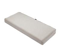 Classic Accessories Montlake - Cuscino impermeabile per panca da esterni, 159 x 45 x 8 cm, per dondolo da patio, colore: grigio melange