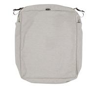 Classic Accessories Montlake FadeSafe - Cuscino rettangolare per sedia da giardino, 12,7 cm di spessore, resistente, con supporto impermeabile, colore grigio erica, 60-078-011001-RT