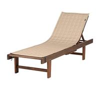 Classic Accessories Montlake FadeSafe - Fodera per chaise longue, 203 x 66 cm, colore: beige antico