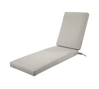 Classic Accessories Ravenna - Cuscino impermeabile per chaise longue e patio, 183 x 53 x 7 cm, colore: fungo