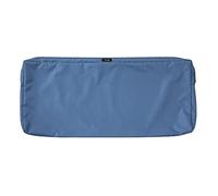 Classic Accessories Ravenna, Federa per Cuscino Impermeabile per panchina, 121 x 45 x 7 cm, Blu Impero