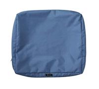 Classic Accessories Ravenna, federa per cuscino per la schiena del patio, resistente per esterni, blu impero, 53 x 50 x 10 cm (lunghezza x larghezza x spessore)