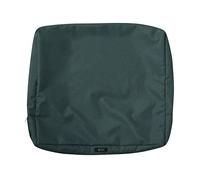 Classic Accessories Ravenna, federa per cuscino per la schiena del patio, resistente per esterni, verde reale, 53 cm di lunghezza x 50 cm di larghezza x 10 cm di spessore