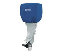 Classic Accessories Stellex Trailerable Outboard Boat Motor Cover, 20-271-180501-RT, Blue, 115-225 HP