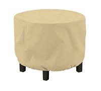 Classic Accessories Terrazzo Round - Copritavolo ottomano/caffè, taglia S