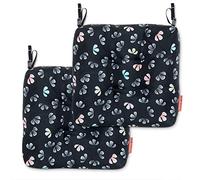 Classic Accessories Vera Bradley - Cuscino impermeabile per sedia, 48 x 48 x 12 cm, 2 pezzi, motivo: farfalle Gingko