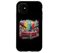 Classic American Muscle Car Guy Petrolheads Custodia per iPhone 11