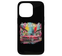 Classic American Muscle Car Guy Petrolheads Custodia per iPhone 13 Pro