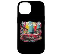 Classic American Muscle Car Guy Petrolheads Custodia per iPhone 14