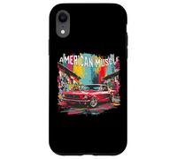 Classic American Muscle Car Guy Petrolheads Custodia per iPhone XR