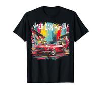 Classic American Muscle Car Guy Petrolheads Maglietta