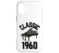 Classic Anno 1960 con un pianoforte a coda. Custodia per iPhone 16 Plus