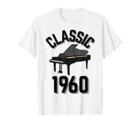 Classic Anno 1960 con Un Pianoforte a Coda. Maglietta