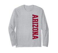 Classic Arizona Print Retro Varsity Vintage Pittsburg Maglia a Manica