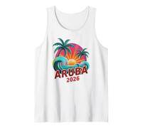 Classic Aruba 2026 Viaggio in Famiglia Surfer Vacanza Corrispondente Tutti Canotta