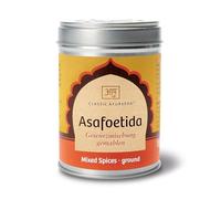 Classic Ayurveda Asafoetida condimento - 100 g - Asant, Hing - il sostituto perfetto per l'aglio, miscela di spezie con aroma potente in scatola di conservazione dell'aroma