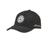 Classic Basecap Originale Mercedes Cap Stella Con Cristalli Scritta Nera Donna
