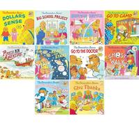 Classic Berenstain Bear (10 Paperback Books) - Includes: Bears' Dollars and Sense, Bears' Big School Project, Bears' Bedtime Battle [With Stickers], Bears Go to Camp & More