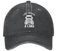 Classic Berretto da Baseball I Drop Big Loads Big Rig Semi Trailer Truck Driver Cappellini Casuali con Visiera Baseball Cappelli per Unisex Outdoor Campeggio