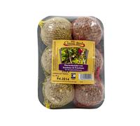 Classic Bird palline da giardino con frutta e insetti 16 x 6 pezzi