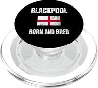 Classic Blackpool Born And Bred Bandiera Inghilterra Uomini Donne Bambini PopSockets PopGrip per MagSafe