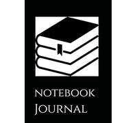 “Classic Blank Journal - Midnight Black”: “200 Pages | 6x9 | Aesthetic Notebook for Drawing or Writing”