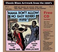 Classic Blues Artwork From The 1920s Calendar - 2012-Classic Blues Artwork From The 1920s Calendar
