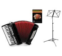 Classic Cantabile 72 Bass Fisarmonica "Secondo V" Set Nero, 3 cori