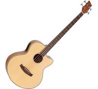 Classic Cantabile Jumbo Basso Acustico con Pickup - Basso 4 Corde - Jumbo con Cutaway - Top in Abete, Corpo in Mogano, Manico in Mogano, Tastiera in Palissandro - Colore & Finitura Natural Opaco