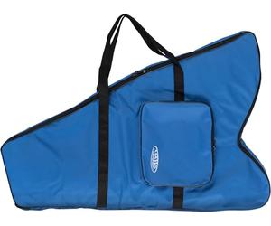 Classic Cantabile Borsa Arpa Celtica a 29 Corde - Imbottitura Completa da 10 mm - Materiale Esterno in Nylon Robusto - Grande Tasca Esterna per Accessori - Altezza: ca. 100 cm - Colore: Blu