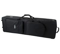 Classic Cantabile borsa per tastiera 115cm nera, gigbag robusto in nylon doppio filato, interno 115x45x15 cm, manico con chiusura a strappo, 2 grandi tasche esterne, ruote.