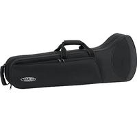 Classic Cantabile Borsa per trombone per bambini imbottita - Zaino - Pratica impermeabile e resistente anti strappo imbottito custodia morbida leggera per tutti i comuni tromboni da studente - Nero