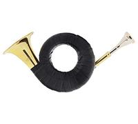 Classic Cantabile Brass Corno da Caccia Tascabile, Intonazione Bb | Corno tascabile, corno postale, corno da caccia, clacson di segnalazione, corno Pless Horn, laccato trasparente