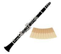 Classic Cantabile CLK-10 Clarinetto in Sib Set 2, 5 Ance, Sistema Boehm