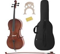 Classic Cantabile CP-100 1/2 Cello Set, Tavola: abete, Cordiera in carbonio