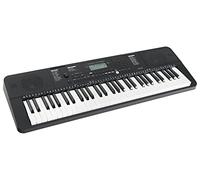Classic Cantabile CPK-203 Keyboard - 61 Tasti con Touch Response - 480 Suoni e 160 Ritmi di Accompagnamento - Connessioni per Cuffie, Microfono e Pedale Sustain - Nero