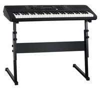 Classic Cantabile CPK-203 Keyboard Safety Fix Set - 61 tasti touch, 480 suoni, 160 ritmi, connessioni cuffie, supporto a Z con fissaggio a vite incluso.