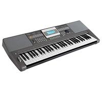Classic Cantabile CPK-303 Keyboard - 61 tasti con risposta al tocco - 508 suoni e 180 ritmi di accompagnamento - Connessioni per cuffie e pedale sustain - grigio