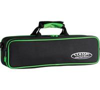 Classic Cantabile Custodia Leggera per Flauto Traverso Verde, Peso: 440 g