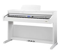 Classic Cantabile DP-A 410 WH E-Piano bianco lucido, 88 tasti con meccanica a martello, 600 suoni, cuffie, USB, accompagnamento automatico, registrazione, 3 pedali, ideale per principianti.