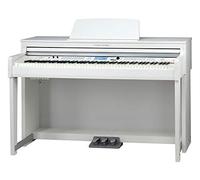 Classic Cantabile DP-A 610 Digital Piano (88 tasti con meccanica a martello, sensori tripli, 1200 voices, 230 stili, Bluetooth, 38 effetti, simulazione damper, 3 pedali) Bianco opaco