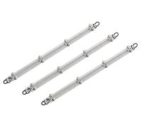 Classic Cantabile Elemento ad Anelli per Cartella Spartiti Set da 3 | Per Inserire Buste Trasparenti, Compatibile con Cartelle Standard e Deluxe, Si Fissa Facilmente con Anello Elastico